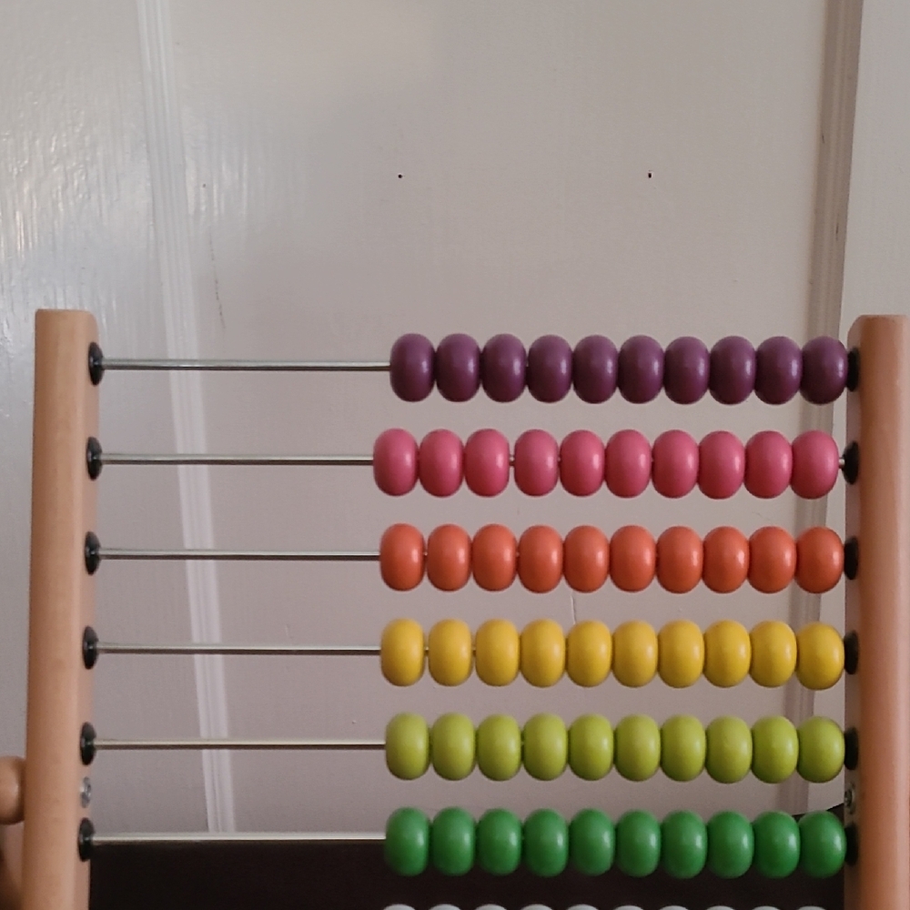 Colorful Wooden Abacus for Kids